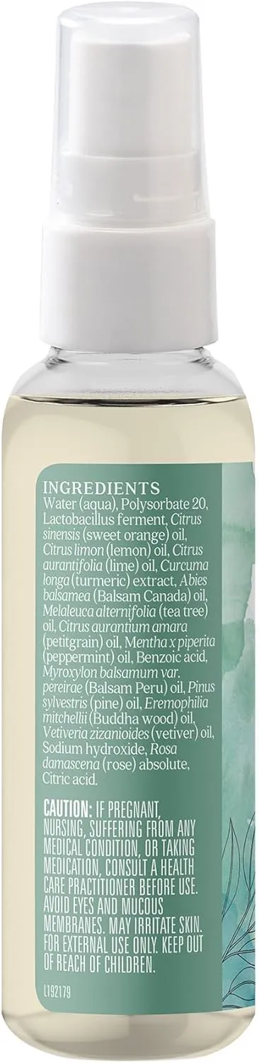 Aura Cacia Fresh Toilet Spray 2 Fl. oz. - Light Aroma, No Synthetic Fragrances
