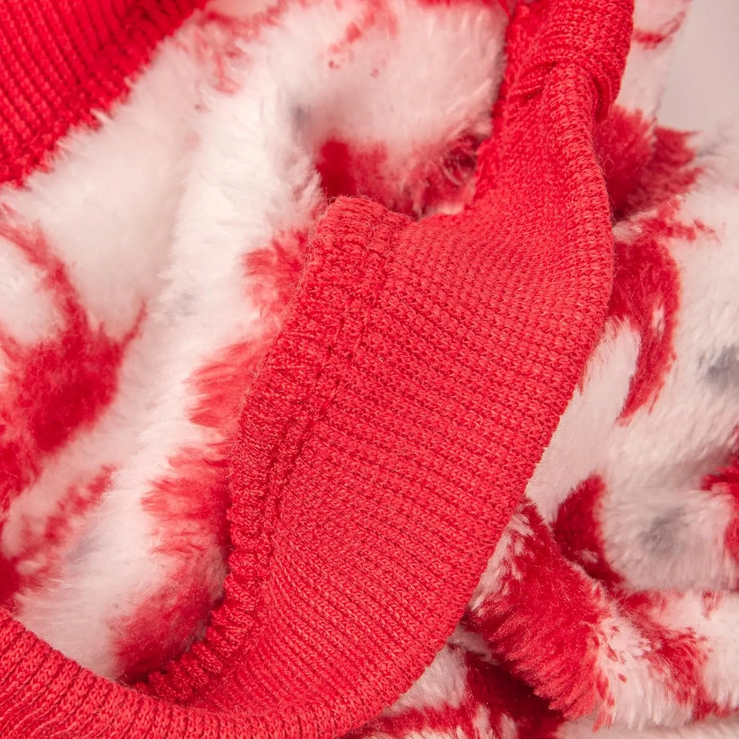 Dog Sweater, 2 Pack Dog Sweaters for Small Dogs or Cats, Girl or Boy, Warm Dog Clothes Shirt Coat for Winter Christmas (Christmas Red, White, XX-Small)