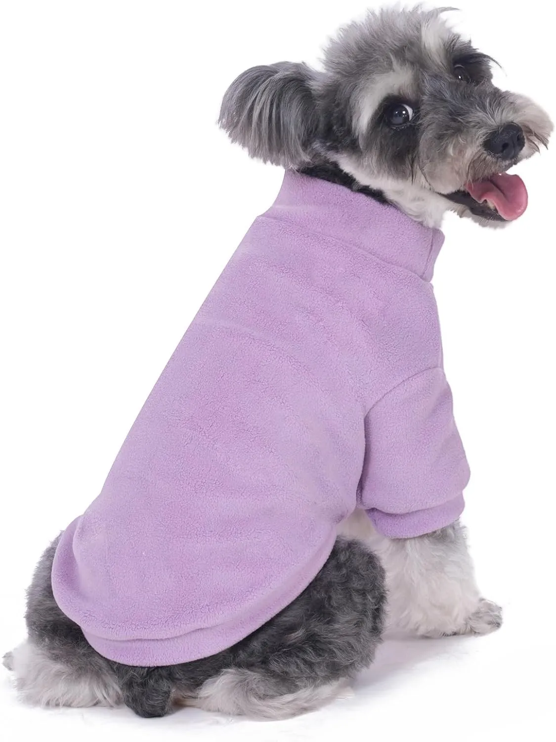 Dog Sweater, 3 Pack Dog Sweaters for Small Dogs Girl Boy, Ultra Soft Warm Puppy Clothes Dog Coat for Winter (Rose Lt Pink Lt Purple, Small)