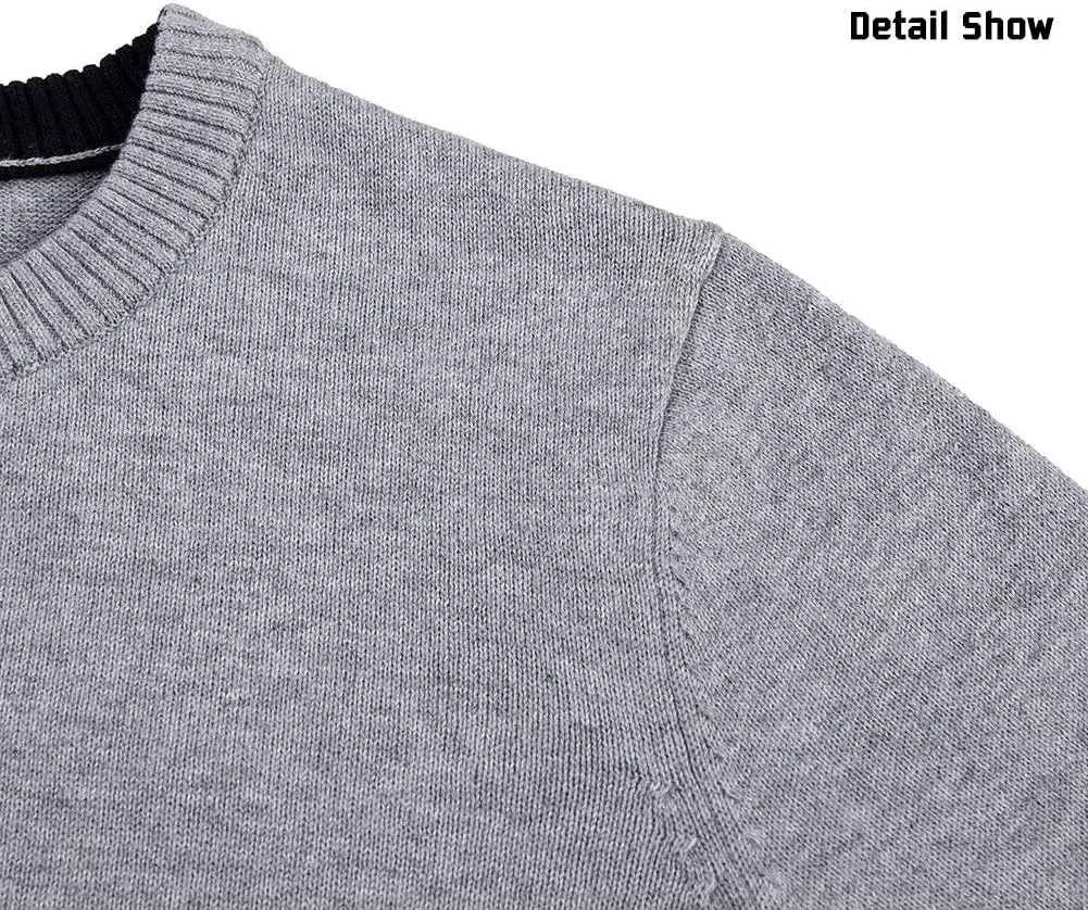 Kid Nation Girls Sweaters Cotton Cute Kids Sweater Crew Neck Holiday Pullover