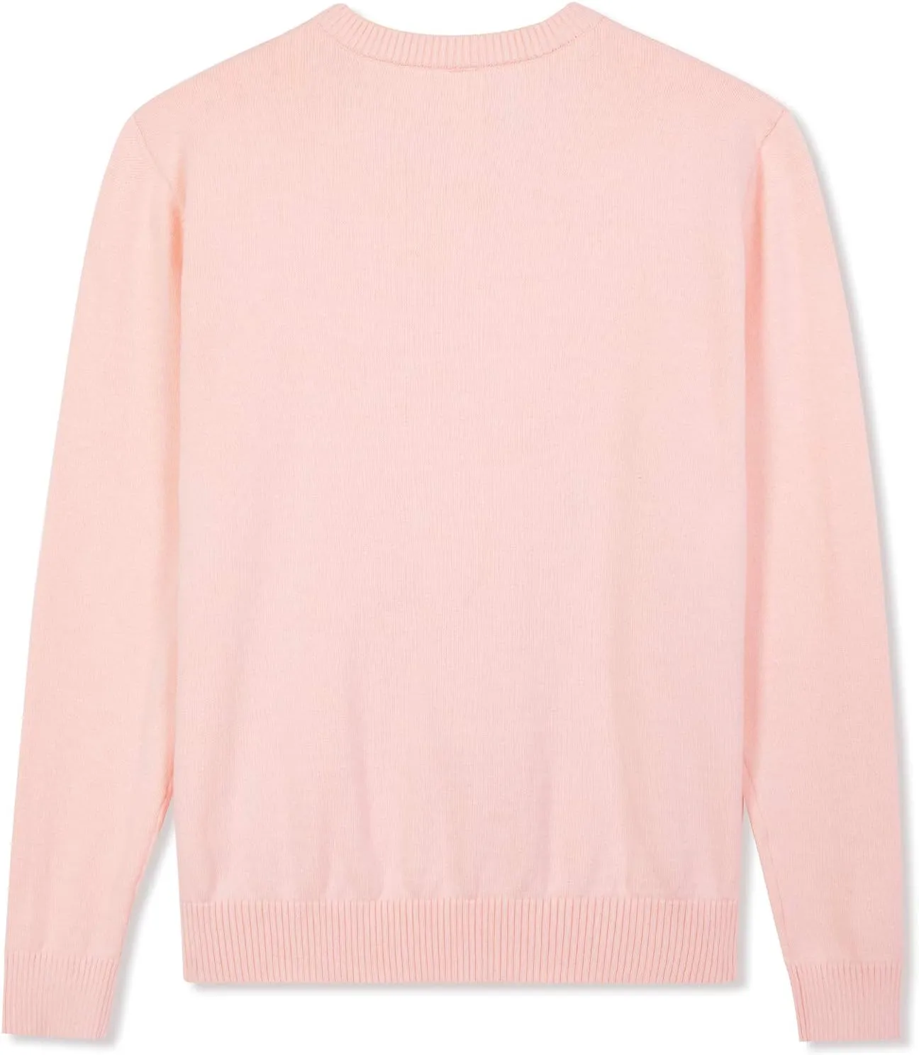 Kid Nation Girls Sweaters Cotton Cute Kids Sweater Crew Neck Holiday Pullover