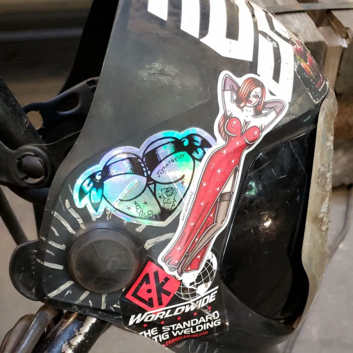 Mrs. Rabbit Pinup Sticker