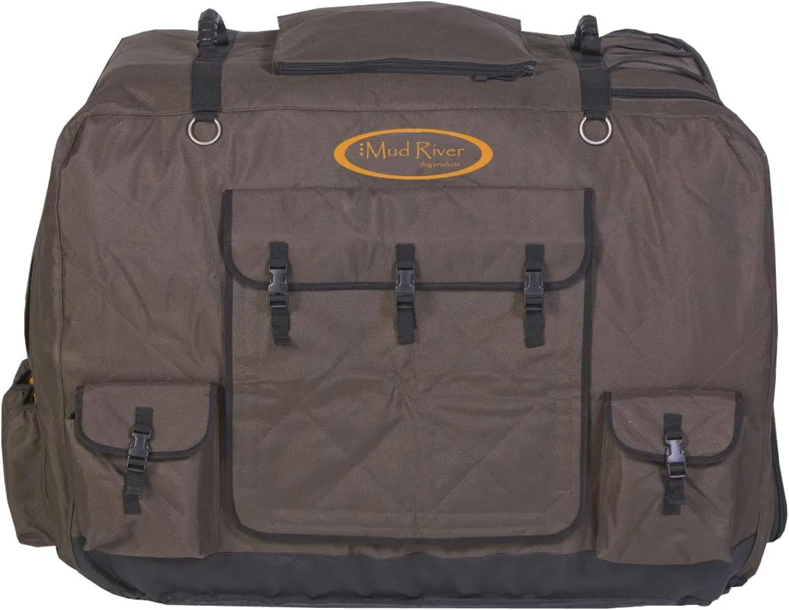 Mudriver Dixie Kennel Cover, Brown, X-Large