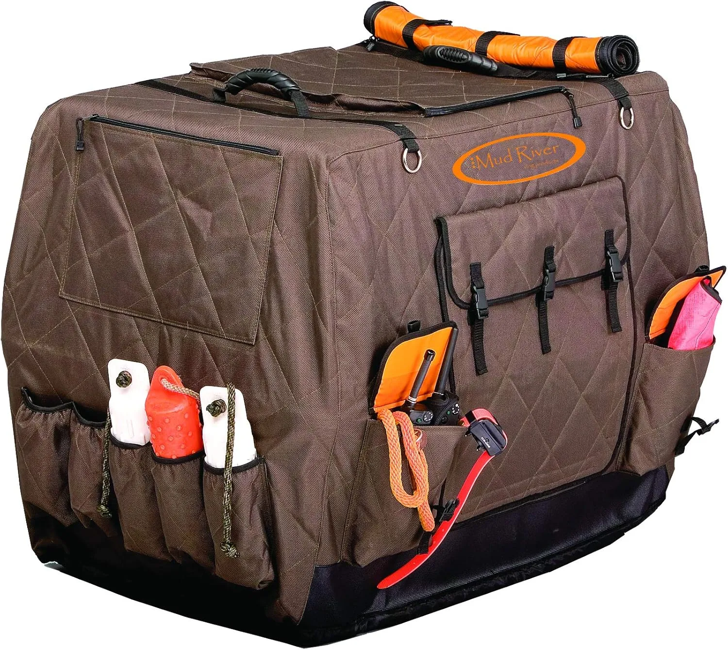 Mudriver Dixie Kennel Cover, Brown, X-Large