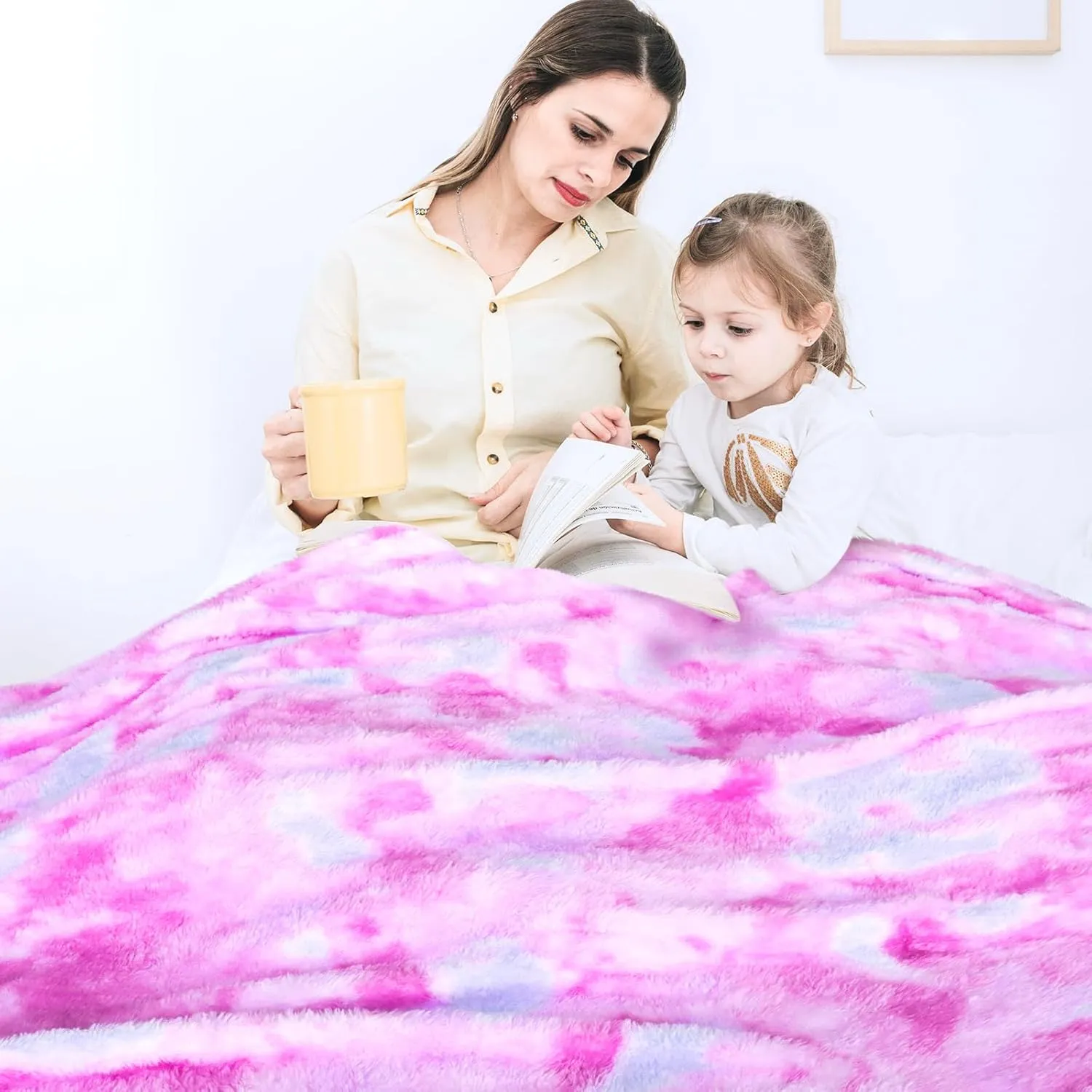 MUGD Soft Blankets Fleece Soft Fuzzy Throw Blanket Kids Warm Throw Blanket for Bed