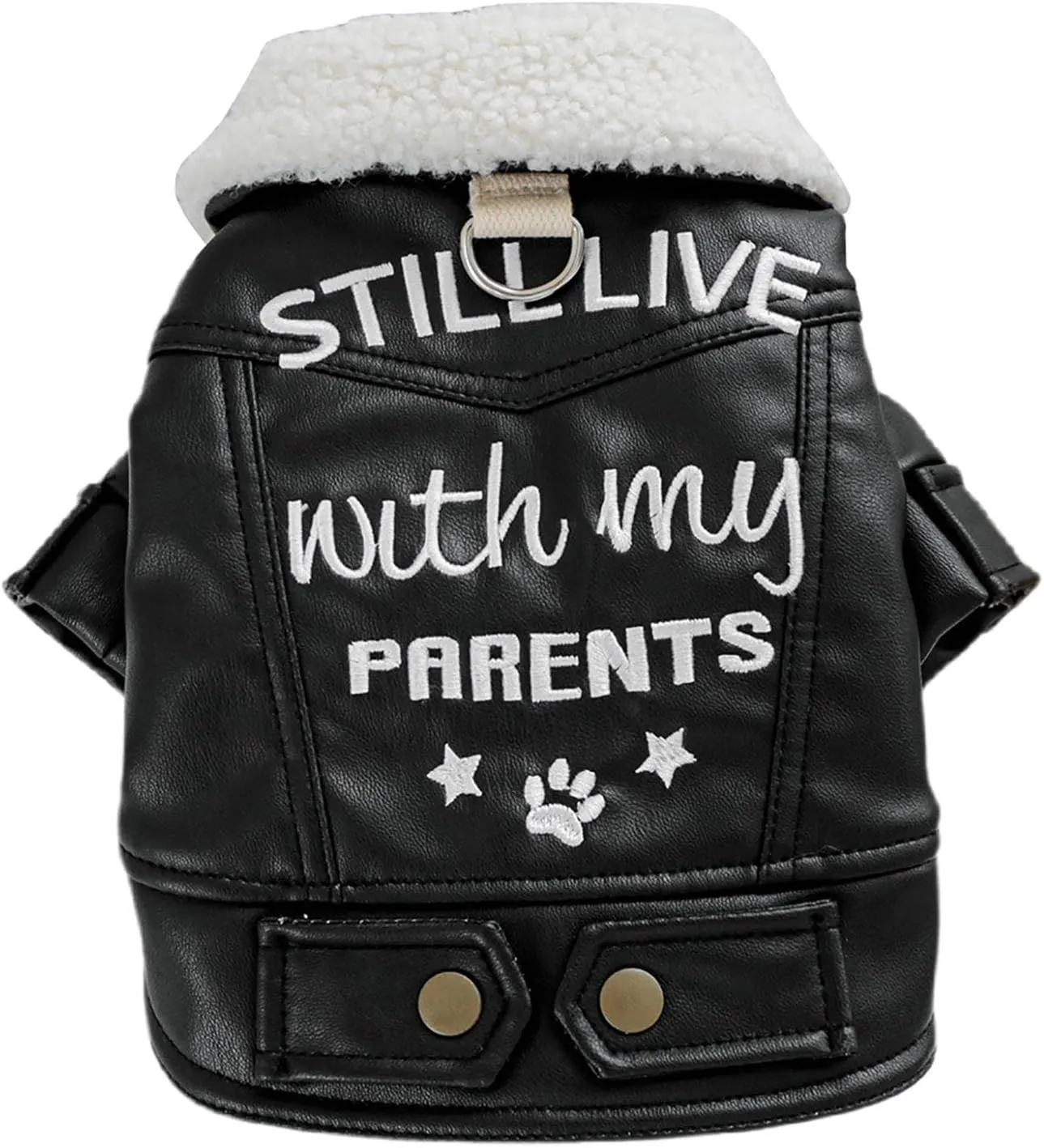 Small Dog Winter Denim Jacket Fleece Lined Puppy Cute Jean Clothes Cold Weather Dog Cozy Warm Coats Chihuahua Yorkie Stylish Clothes Christmas Holiday Birthday Dog Outfits