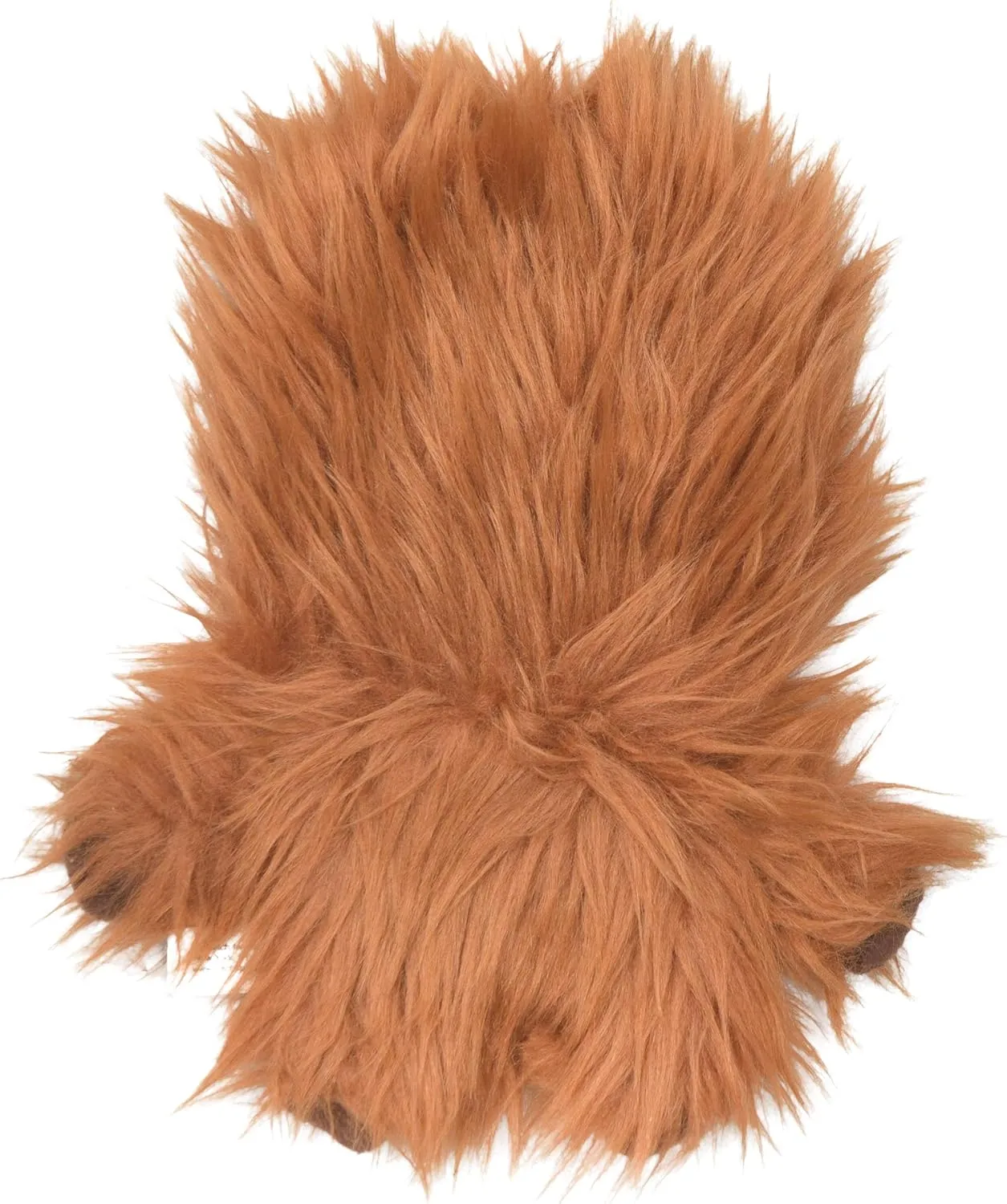 Star Wars for Pets Plush Chewbacca Flattie Dog Toy | Soft Star Wars Toys for Dogs, Brown, Large - 9" | Cute Dog Toy, Squeaky Dog Chew Toy for Pets from Star Wars