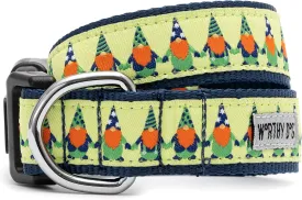 The Worthy Dog Luck 'O The Irish Gnome Collar: Beautiful and Durable Strong and Comfortable Nylon Webbing Adjustable & Stylish Accessories for Your Dog Extra Large