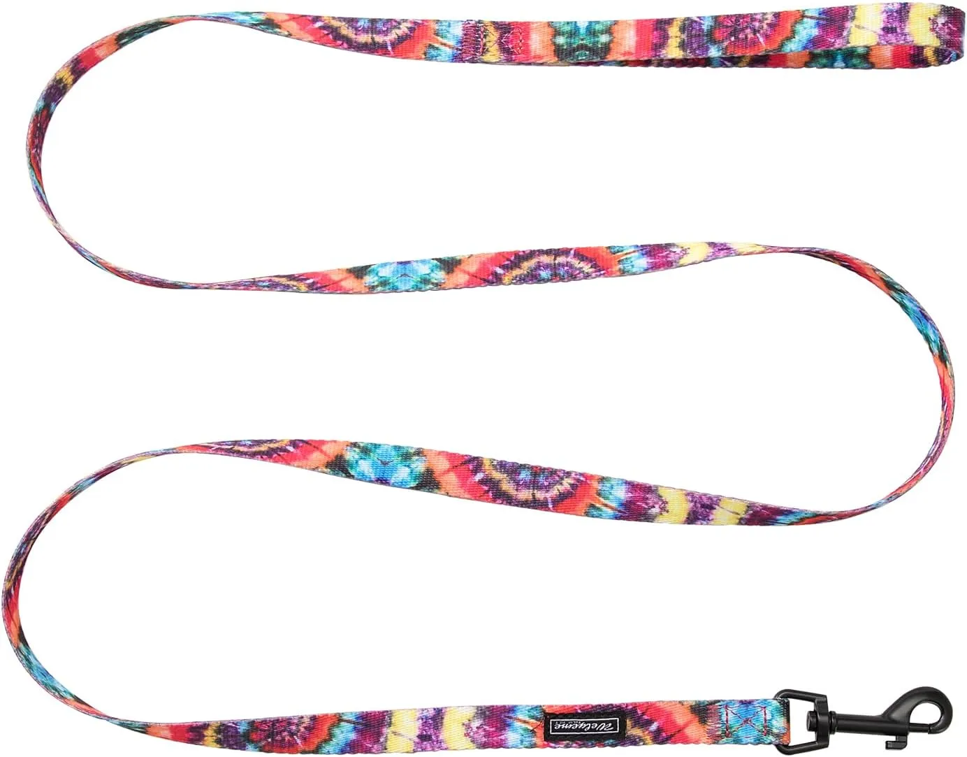 Tie Dye No Pull Dog Harness and Leash Set for Small Medium Large Dogs, Rainbow Dog Harness (Large (20''-27''), Rainbow)